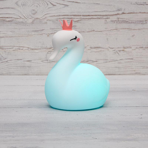 Силиконовый ночник Лебедь | 503-004 | NEON-NIGHT