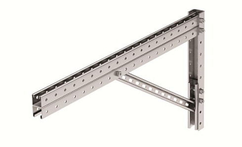 Консоль для тяжелых нагрузок 700мм сборная, горячеоцинкованная | BBD4170HDZ | DKC