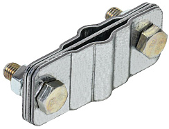 Зажим соед. паралл. пол./прут.—пол./прут. оц. сталь | ZCC14-11-1-16-40 | IEK