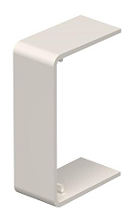 Стыковая накладка кабельного канала WDK 25x40 мм (ПВХ,кремовый) (WDK HS25040CW) | 6152082 | OBO Bettermann