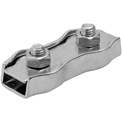 Зажим для троса Duplex 5 мм (1 шт) - ярлык ( 0,033 кг) | 108074 | Tech-KREP