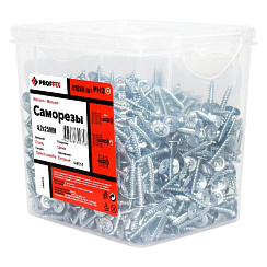 Саморез СММ 4,2х25 усиленный (TWN) (1000 шт) - контейнер | 146516 | PROFFIX