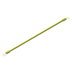 Заземляющий проводник универсальный 6х200мм, 060062 | ЗПУ 6х200 |  Ostec