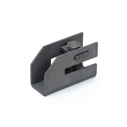 Держатель для полосы толщиной до 8 мм с фиксирующим болтом TDZ | PR08.12686 | Промрукав