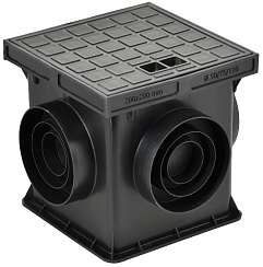 Колодец контрольный с крышкой пластик | ZKK10-60-200 | IEK