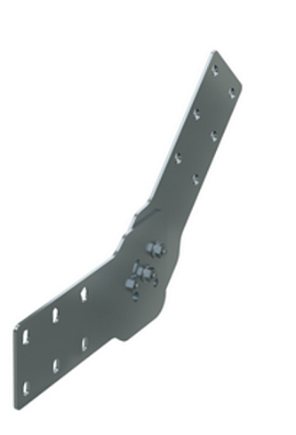 Соединитель шарнирный вертикальный H 150 мм, цинк-ламельный(аналог горячеоцинкованный) | UVH050HDZL | DKC