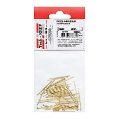 Гвоздь финишный латунированный 1,4х30 (50 шт) - пакет ( 0,026 кг) | 104056 | Tech-KREP