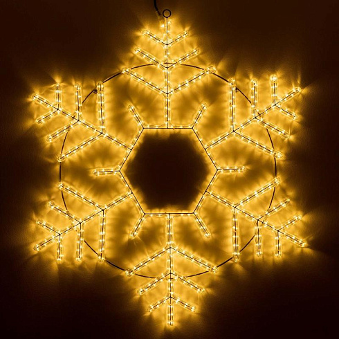 Фигура ARD-SNOWFLAKE-M10-1000x900-504LED Warm (230V, 31W) (Ardecoled, IP65) | 034259 | Arlight