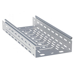 Лоток перфорированный металлический 100х300х2000-0,8мм (12м) INOX | L10030001-INOX | EKF