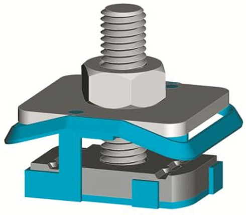 Гайка монтажная со шпилькой М8х40 | CM350840 | DKC