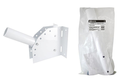 Кронштейн КР-3.1 (I-250 мм, d-38 мм) для уличного светильника с переменным углом | SQ0338-0208 | TDM