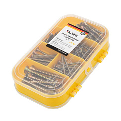 Набор саморезов и дюбелей для ДСП 170 шт. | KR-01-3101-06 | Kranz