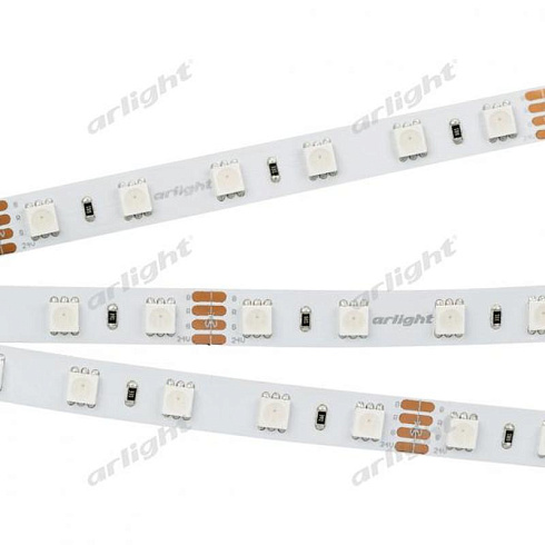Лента светодиодная RT 2-5000 RGB 2x (5060, 300 LED, LUX) открытый 72Вт 24В IP33 | 010367 | Arlight
