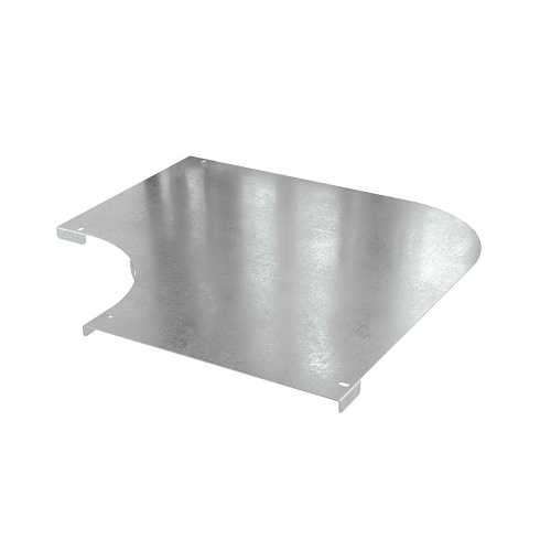 Крышка на угол CPO 90 горизонтальный 90° 400, в комплекте с креп. эл. и соед. пластинами пластинами, необходимыми для монтажа, горячеоцинкованная | SK