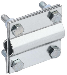 Зажим заземл. крест. стержень-стержень нерж. сталь | ZGC43-20-1-16 | IEK