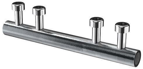 Зажим соед. прямой пруток-пруток 8-10мм оц. сталь IEK | ZCC86-11-1-18 | IEK