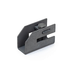 Держатель для полосы толщиной до 8 мм с фиксирующим болтом TDZ | PR08.12686 | Промрукав