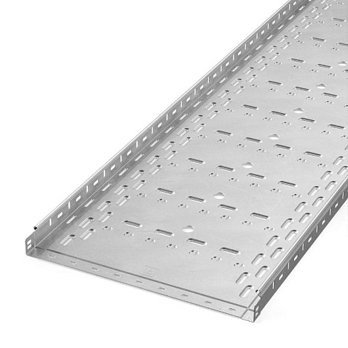 Лоток перфорированный Стандарт INOX (AISI 304) 500х50х3000 (1,0 мм) (3 м/уп) | PR16.2344 | Промрукав