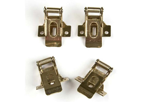 Комплект крепежных скоб на пружинах (4шт.) для гипсокартона UFL-F04 SILVER 150 POLYBAG | UL-00001479 | Uniel