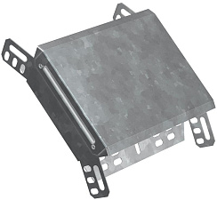 Поворот 45град вертикальный внешний 80х400 HDZ | CLP3N-080-400-M-HDZ | IEK