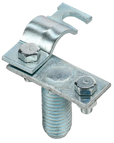 Держатель пров. кругл. 8-10мм на изол. штангу оц. сталь | ZIS10D-SH-04-18 | IEK