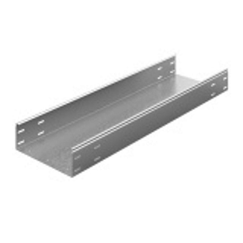 Лоток неперфорированный 150х100х3000, толщ. 1,2 мм, Сендзимир цинк | УЛН-150х100х3000-1,2-СЦ | Ostec