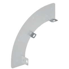 Перегородка SEP для углов CD 90 H50, в комплекте с крепежными элементами и необходимыми для монтажа, г/о | SSD90500KHDZ | DKC