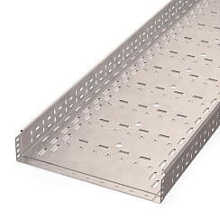 Лоток перфорированный Стандарт INOX (AISI 409) 500х100х3000 (1,0 мм) (6 м/уп) | PR16.2425 | Промрукав