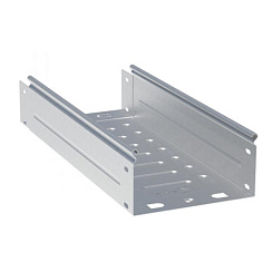 Лоток неперфорированный металлический 80х150х3000-0,7мм (24м) RAL | L8015000-RAL | EKF