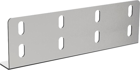 Пластина соединительная усил. h=80мм 1,5мм RAL 9016  | CLM50D-PSU-080-15-9016 | IEK