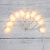Гирлянда светодиодная Шишки 1,5 м, 10 LED, прозрачный ПВХ, цвет свечения теплый белый, 2 х АА (батарейки не в комплекте) | 303-098 | NEON-NIGHT