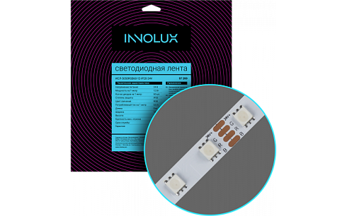 Лента светодиодная  97 399 ИСЛ-5050RGB60-12-IP20-24V | 97399 | INNOLUX