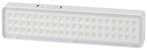 Светильник аварийного освещения непостоянный светодиодный DBA-103-0-20 60LED 5ч IP20 | Б0044396 | ЭРА