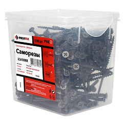 Саморез СГД 4,5х100 усиленный (TWN) (200 шт) - контейнер | 146461 | PROFFIX