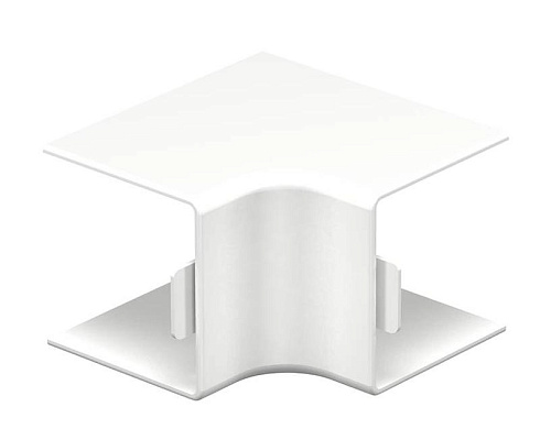 Крышка внутреннего угла кабельного канала WDK 40x40 мм (ПВХ,белый) (WDK HI40040RW) | 6191940 | OBO Bettermann
