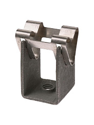 Держатель для гориз. и верт. поверхностей, стал. Фикс.для прута Ø8 мм, высота 35 мм, гор. цинк.  | SQ2402-3220 | TDM