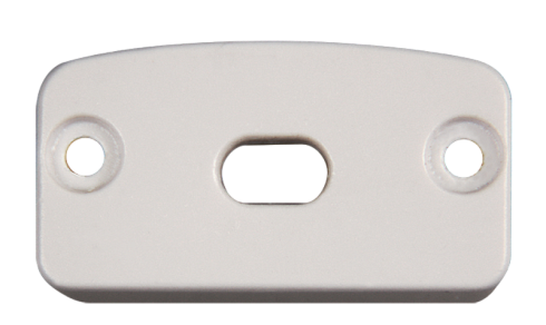 Заглушка торцевая для алюминиевого профиля PAL 1808 сквозная 25 штук в упаковке | 1037503 | Jazzway