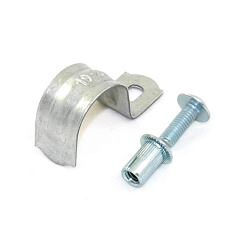 Комплекты для крепления ОКЛ с использованием винта, заклепки и скобы СМО 16-17 (100 шт)  | PR08.5026 | Промрукав