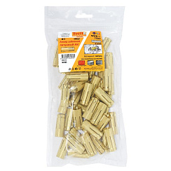 Анкер забивной латунный M12 (50 шт) - пакет | 147635 | Tecfi