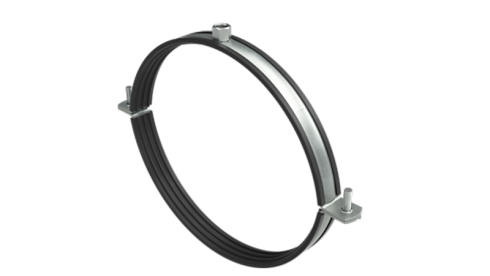 Хомут для воздуховодов с изоляцией с гайкой М8 для труб d 600 мм | BHV21600 | DKC