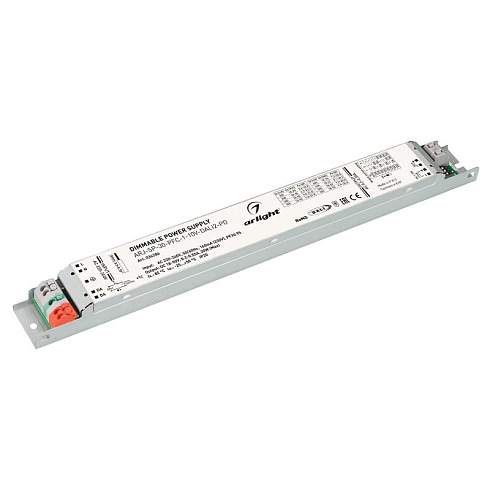 Блок питания ARJ-SP-30-PFC-1-10V-DALI2-PD (30W, 18-90V, 0.2-0.55A) (Arlight, IP20 Металл, 5 лет) | 036286 | Arlight