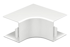 Крышка внутреннего угла кабельного канала WDK 60x60 мм (ПВХ,белый) (WDK HI60060RW) | 6192017 | OBO Bettermann