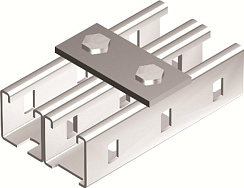 Пластина соединительная, длина 90 мм, 2отв., горячеоцинкованная | BMD1011HDZ | DKC