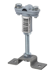 Держатель для гориз. и верт. поверхностей полим-й 2-х болтовой выс. 100 мм , для прута Ø6-10 мм  | SQ2402-3264 | TDM