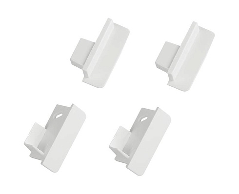 Набор заглушек  2309-3 для профиля 2309 2шт глухие 2шт с отверстием  | Б0062833 | ЭРА