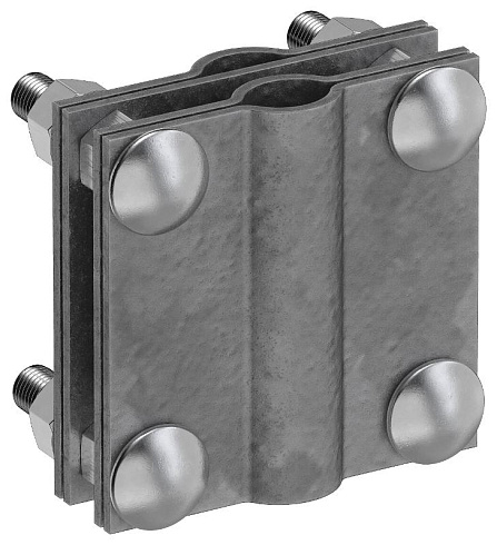 Заж. зазем. с раз. крес. стержень-пол./пр. оц. сталь TD | ZGC38-13-1-16-40 | IEK