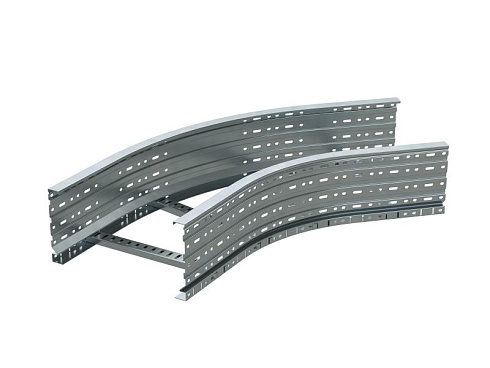 Угол лестничный 90 градусов 150x400 R=600 мм, горячий цинк | ULD654R600HDZ | DKC