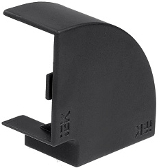 ELECOR Поворот 90град КМП 40х25 черный (4шт/компл) | EL-KK10D-P-040-025-K02 | IEK