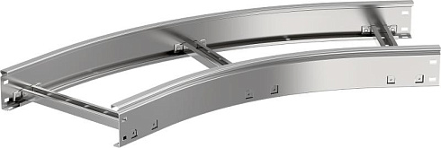 Поворот лестничный LESTA 45град 55х300мм R600  | CPG05-4-45-055-300 | IEK