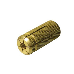 Анкер забиваемый М6х30, латунный (в упаковке 100 шт), 063069 | АЗМ-6х30-Л |  Ostec